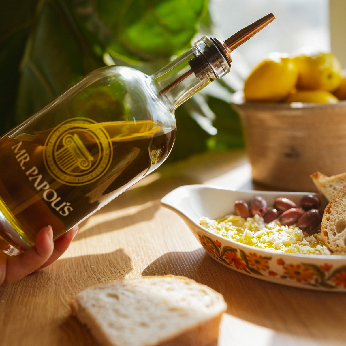 Mr. Papou's Authentic Extra Virgin Olive Oil Family Tin